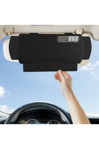 Generic Car Visor Sunshade Extender, Window Shade, Anti-Glare Sun Blocker for...