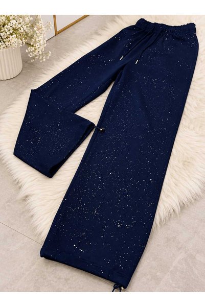 azramfashıon tekstil AZRAM KADIN SİM PARILTILI EŞORTMAN PANTOLON