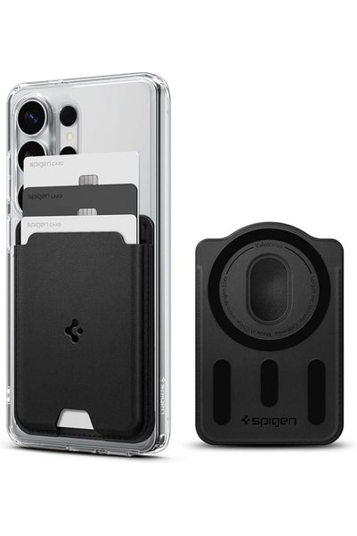 Spigen Caseology حافظة بطاقات مغناطيسية Spigen Valentinus (MagFit) [3 بطاقات]...