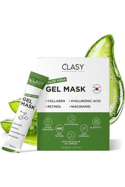 Ronanna Clasy Care Aloe Vera Jel Maske - Kolajen ve Retinol ile Nemlendirici ...
