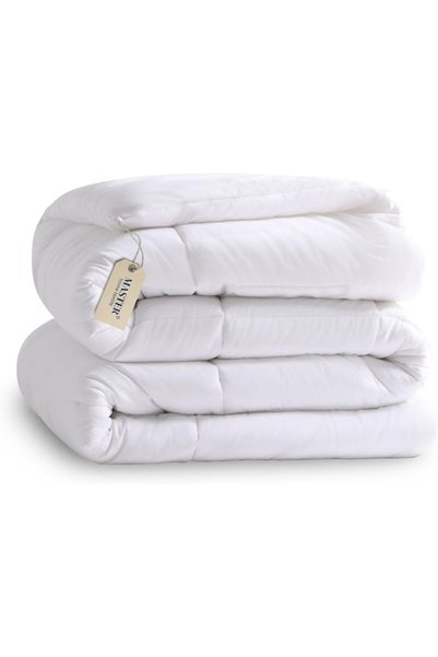 Master Home Textile لحاف دوفيت، مقاس 230 × 170 سم، يناسب سرير مفرد، بديل الري...
