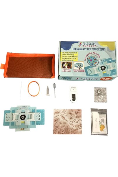 Ronanna FOLDSCOPE CEP MİKROSKOBU GEZGİN SETİ