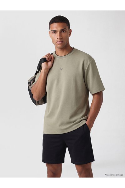 LC Waikiki Tricou Sport pentru Bărbați cu Guler Rotund