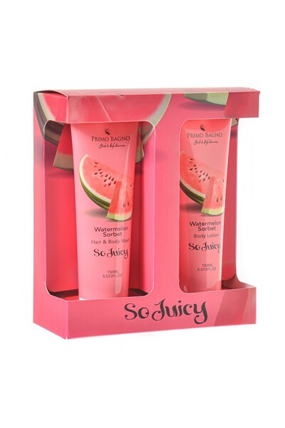 Beauty Box Αφρόλουτρο Καρπούζι 150ml & Γαλάκτωμα Σώματος 150ml