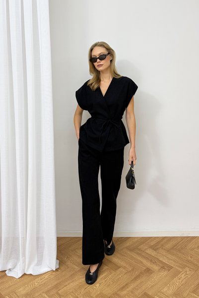 Melike Tatar Vest Suit 97-7285