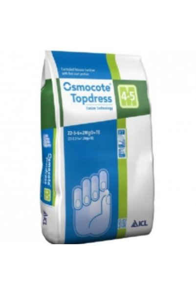 ICL Στερεό λίπασμα για διακοσμητικά φυτά Osmocote Topdress 4-5 μηνών - 25 KG