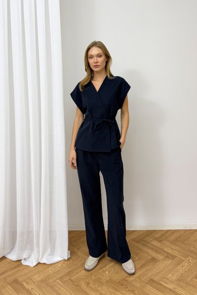 Melike Tatar Vest Suit 97-7285