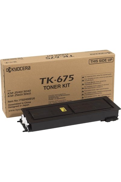 KYOCERA Toner Cartridge TK-675 K - BLACK - 20.000 Pages Ultra High Capacity G...