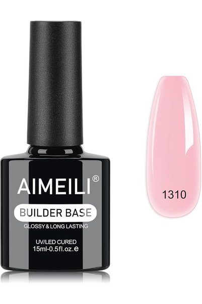 AIMEILI 15ml Builder Gel for Nails, Building Base Polish for Nail Extensions,...