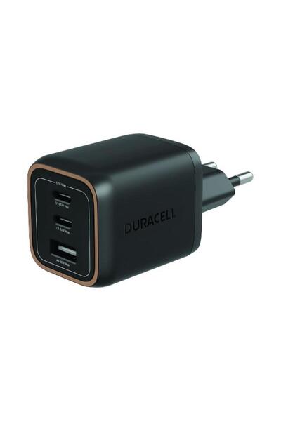 Duracell Încărcător GaN de 65W cu 2 porturi USB-C