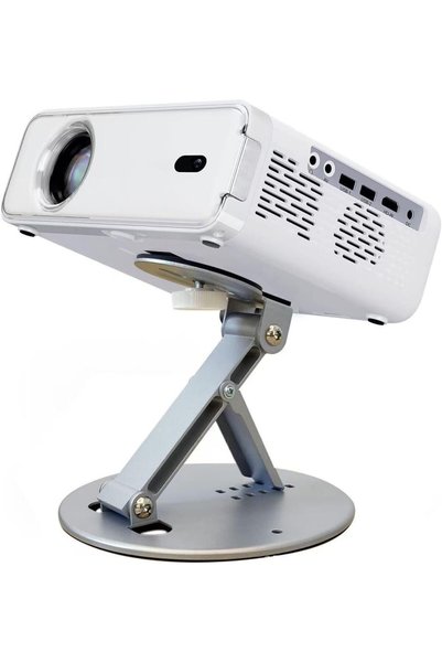 Tazweeq 3 in 1 Projector Stand for Desk Wall, Foldable 180° Rotating Mount