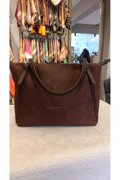 FASHION Just Women's Stylish Suede Bag Large Size