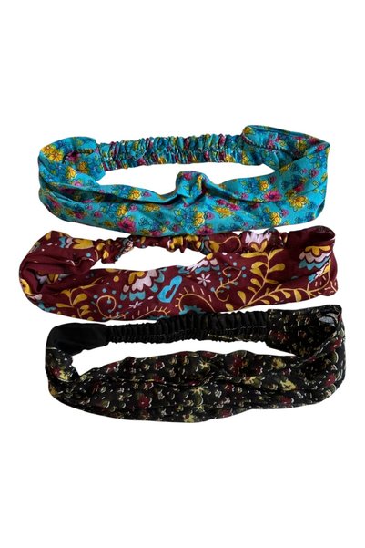 artıbir bodrum Hair Band Elastic Parachute Bandana