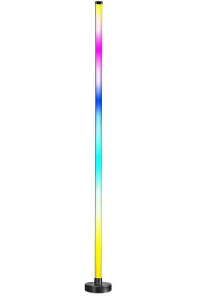 PYEBE مصباح أرضي للزاوية، مصباح زاوية ذكي بتقنية LED RGB مع تطبيق وجهاز تحكم ...