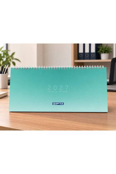 Gıpta 2027 Masa Takvimi 16X33 Spiralli Karton Kapak Parc 506-PXK