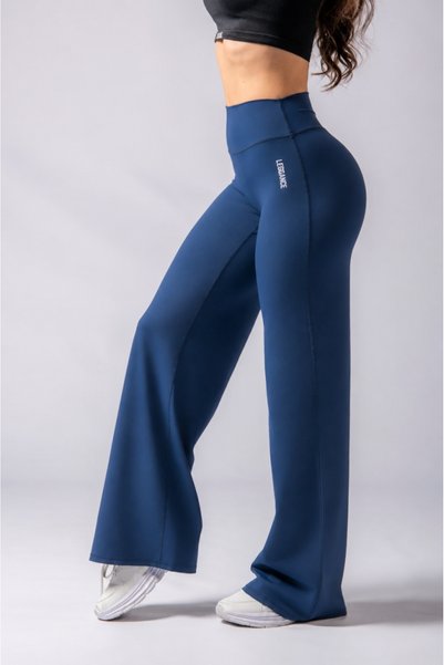 LEGGANCE WideFlare Tights, Navy