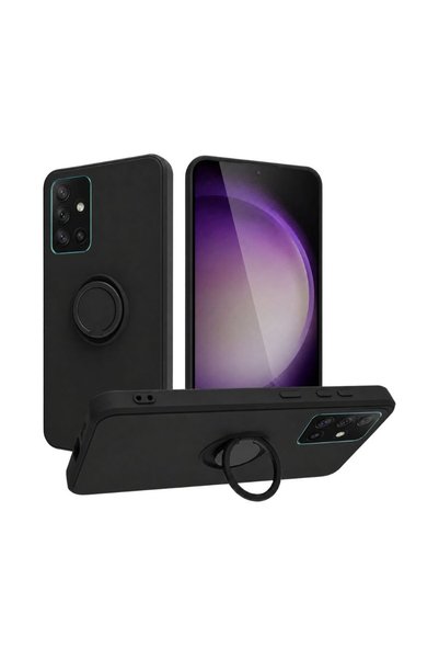 FONIX Θήκη Safe Flex Ring συμβατή με Samsung Galaxy A51, Εσωτερικό από μικροΐ...