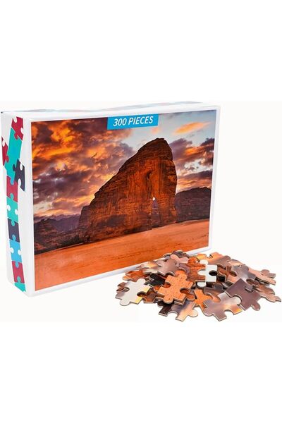 GENERAL 300 Piece Puzzle for Adults - Elephant Mountain in AlUla - Jigsaw Puz...
