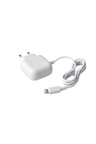 FONIX Network Charger, Lightning Power Cable, 100-240V, 2.1A, White