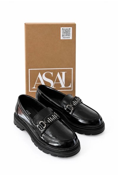 ASAL ayakkabıcılık Ballerine 3 cm taban hafızalı ortopedik iç tabanlı loafer
