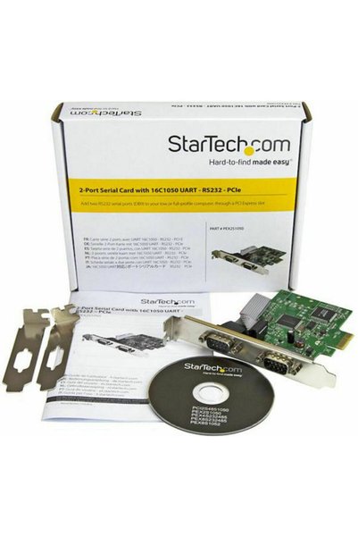 Star tech StarTech Κάρτα PCI με 2 σειριακές θύρες RS232 DB9 Κωδικός: PEX2S1050