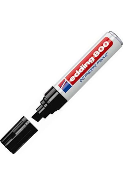 Edding 800 Μόνιμος Μαρκαδόρος 12mm Κόκκινο