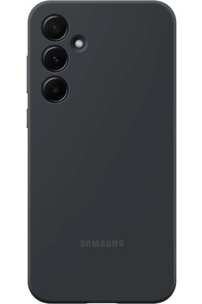 Samsung Πίσω Κάλυμμα Σιλικόνης Μαύρο (Galaxy A55) Κωδικός: EF-PA556TBEGWW
