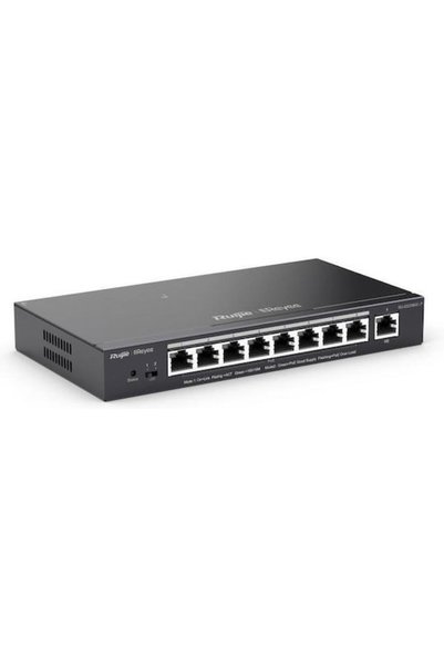 RUIJIE RG-ES209GC-P Διαχειριζόμενος διακόπτης L2 PoE+ με 9 θύρες Ethernet Gig...