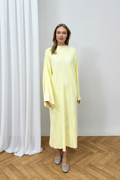 Melike Tatar Ribbed Knitwear Dress 94-4101