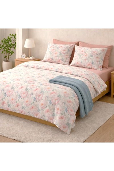 Ralex Ranforce Cotton Pro 100% Βαμβάκι, Βαμβακερό Λινό, Υπέρδιπλο, 6 Τεμάχια,...