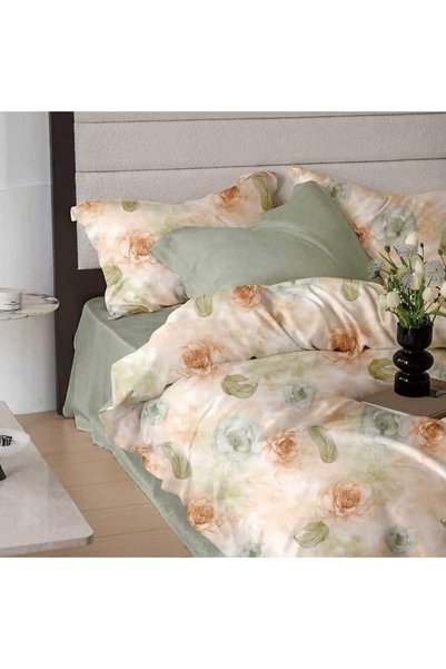 Ralex Finet Cotton Double bed linen 6 pieces with mattress cover 160x200 or 1...