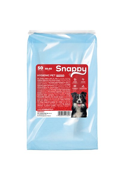 Snappy Covorase absorbante pentru caini, Snappy, 60 x 60 cm, 50 bucati