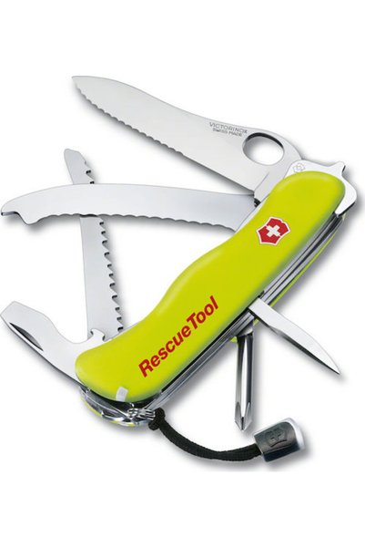Victorinox Ελβετικός σουγιάς διάσωσης 13 εργαλείων πράσινος με θήκη