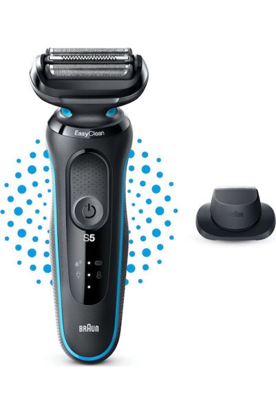 Braun Σειρά 5 S7817743 Ηλεκτρική Ξυριστική Μηχανή Προσώπου με Πλέγμα, Επαναφο...