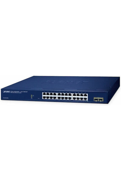 Other Planet Technology Διαχειριζόμενος Διακόπτης L2 PoE+ με 24 Θύρες Etherne...