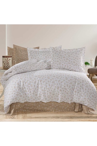 Ralex Ranforce Cotton Pro 100% Cotton Bed Linen, 1 person with cover, 3 piece...