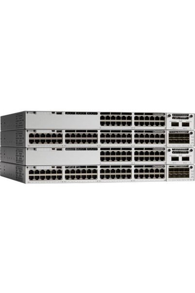 Cisco Systems Cisco Catalyst C9300-24T-E Διαχειριζόμενος Διακόπτης με 24 Θύρε...