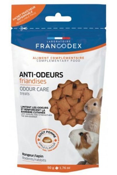 Francodex Συμπλήρωμα Διατροφής για Ινδικό Χοιρίδιο / Κουνέλι / Χάμστερ με Μήλ...