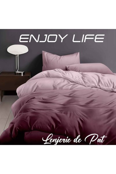 Ralex Finet Enjoy Life 4-piece bed linen, Bed Sheet sheet 240x260 cm, Duvet 2...
