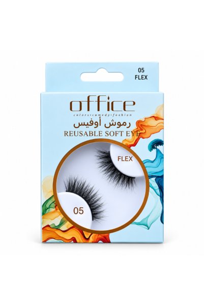 Office1 رموش صناعية قابلة لإعادة الاستخدام للمكتب -05 فليكس