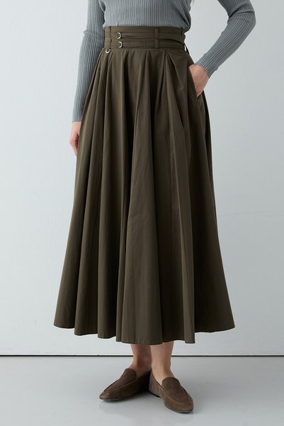 inspiration Biritli Skirt Anemon Khaki
