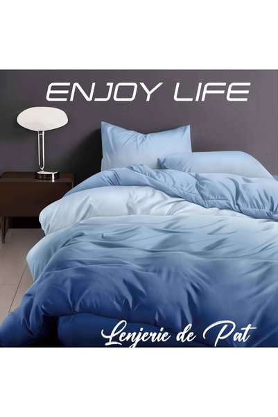 Ralex Спално бельо Finet Enjoy Life, 6 части, Чаршаф 240x260 см, Плик за зави...