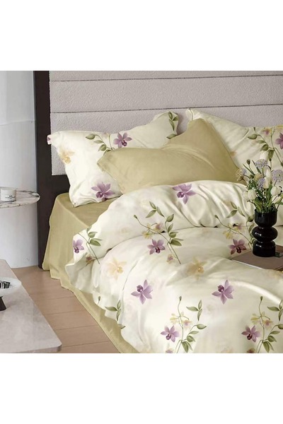Ralex Lenjerie pat dublu Finet Bumbac 6 piese cu husă saltea 160x200 sau 180x...