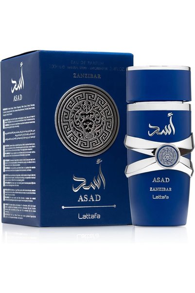 alhamra عطر اسد زنجبار من لطافة او دي بارفان للرجال 100 مل