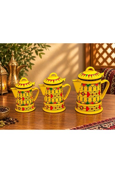 Generic Brand طقم مفواح قهوة تراثي