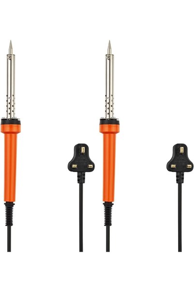 Generic Electric Soldering Iron -60W- Fine Pointy Tip Quick Heating Lightweig...