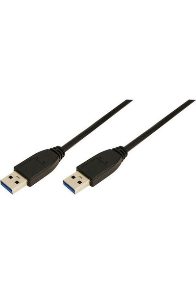 LogiLink Καλώδιο USB 2.0 1μ Αρσενικό Α (CU0038)
