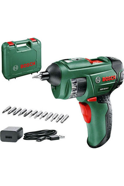 Bosch PSR Select Ηλεκτρικό Κατσαβίδι Μπαταρίας 3.6V 1x1.5Ah