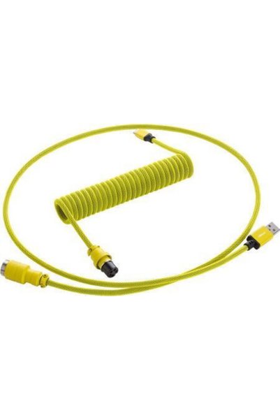 CableMod Επαγγελματικό Σπιράλ Καλώδιο USB 2.0 USB-C Αρσενικό - USB-A Κίτρινο ...