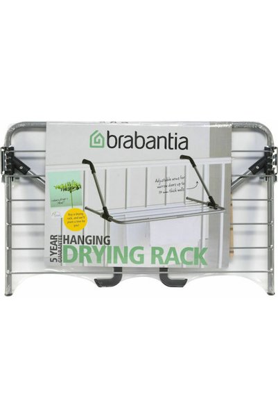 Brabantia Μεταλλική κρεμαστή απλώστρα ρούχων για πόρτα, με μήκος κρέμασης 4,5...